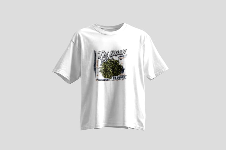 Tee — Floral Tie Guan Yin