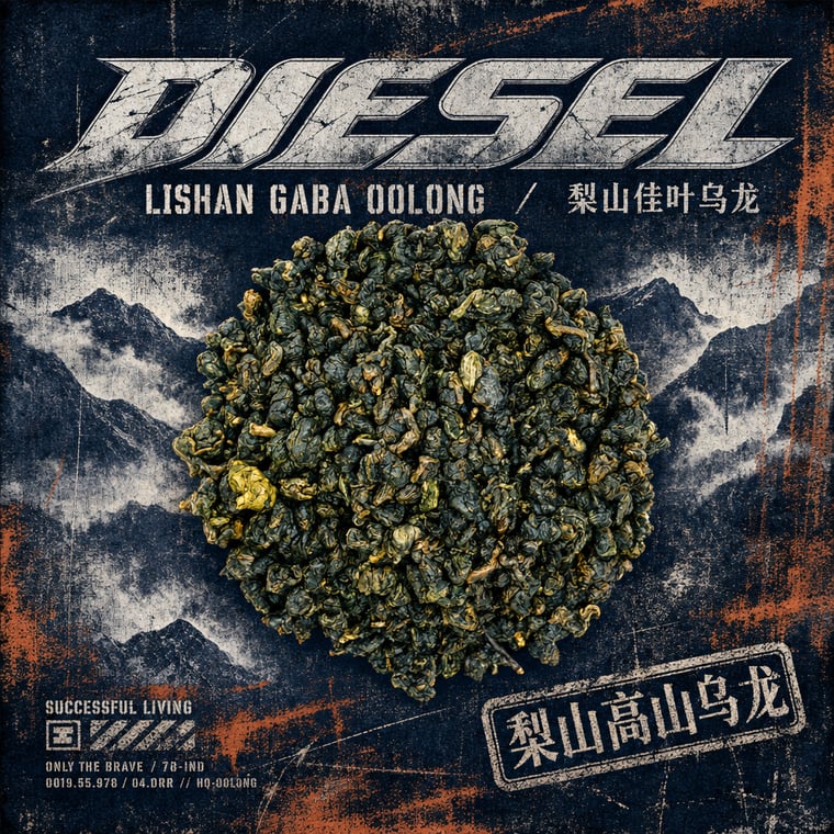 The design — Lishan GABA Oolong