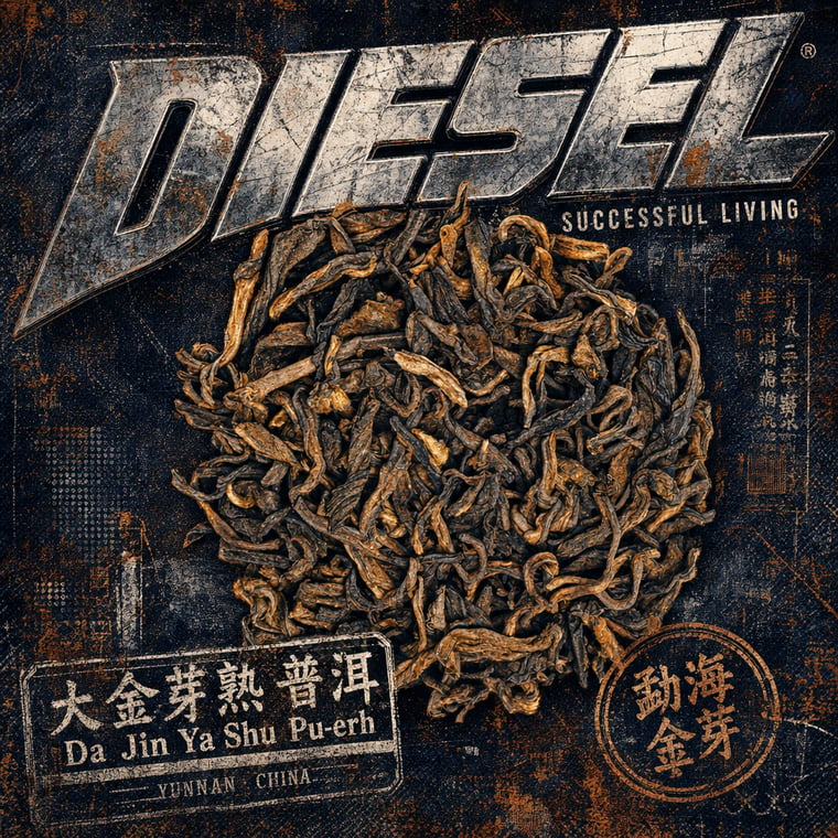 The design — Da Jin Ya Shu Pu-erh
